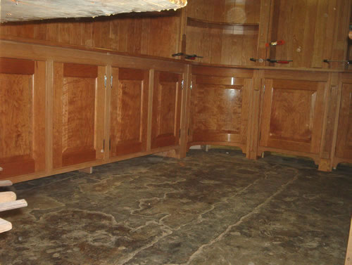 Lowers left cabs taken in shop.